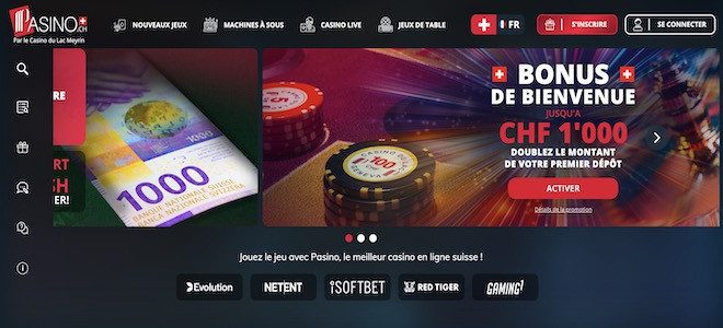 Pasino.ch, le casino en ligne du Groupe Partouche en Suisse opérationnel