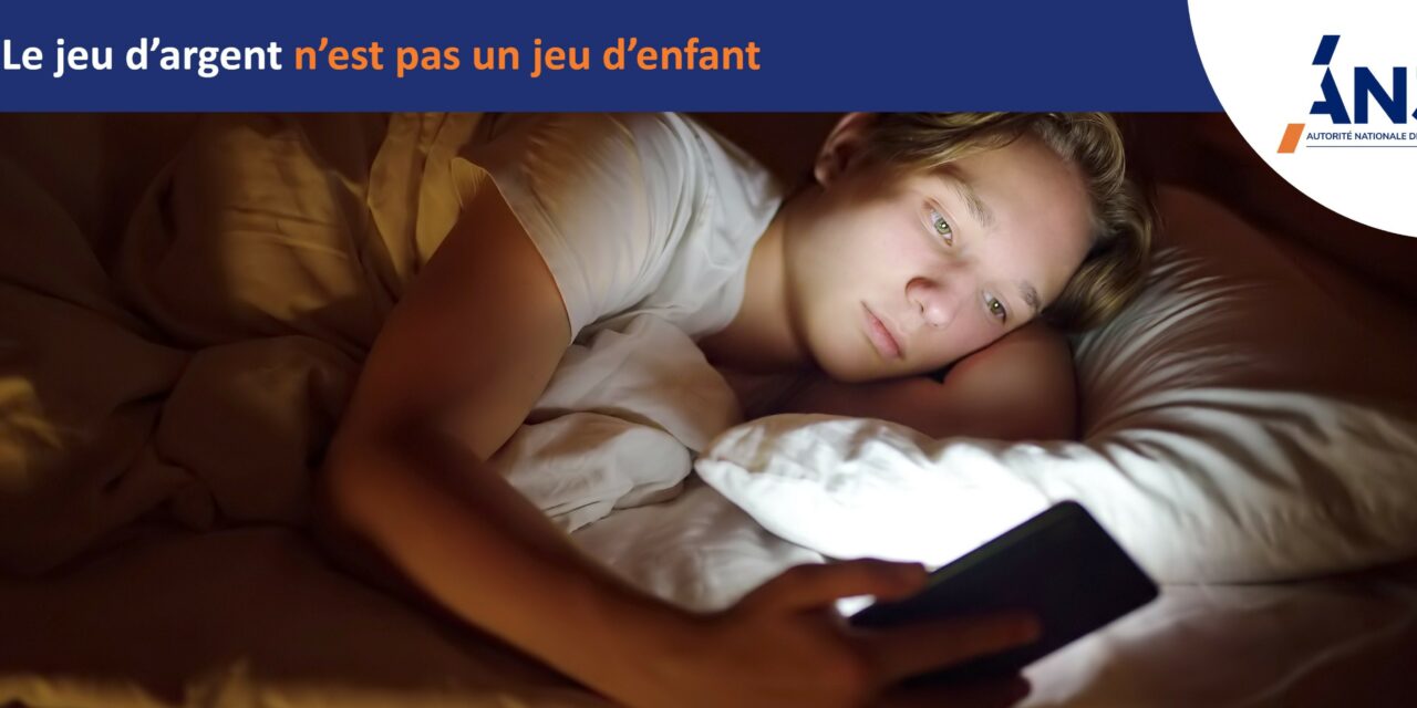 ANJ : le nombre de joueurs mineurs problématiques double en 7 ans
