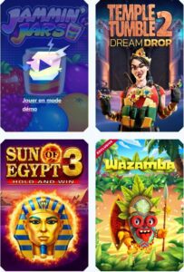 Jeux Sportaza Casino : plus de 6 000 titres