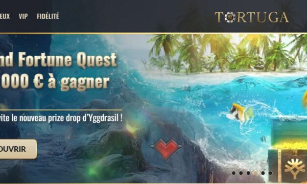 Tortuga Casino : de gros prix sur un tournoi Yggdrasil
