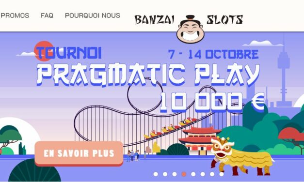 Un aperçu du tournoi Pragmatic Play de Banzaislots casino