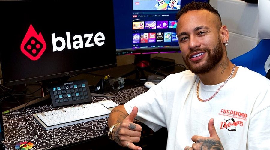 Neymar streame sur Twitch en tant qu’ambassadeur de Blaze casino